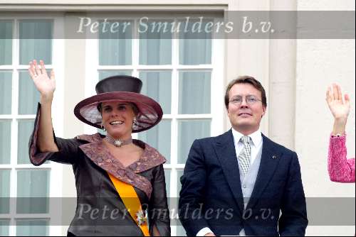 Den Haag16 september 2003
Prinsjes dag 2003. 
Prinses Laurentien Prins Constantijn