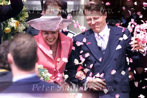 Den Haag 17 mei 2001
Trouwen Prins Constantijn en Prinses Laurentien Brinkhorst.