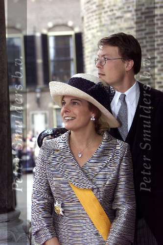 Den Haag 18 september 2001
Prinsjesdag 2001
Prins Constantijn en Prinses Laurentien