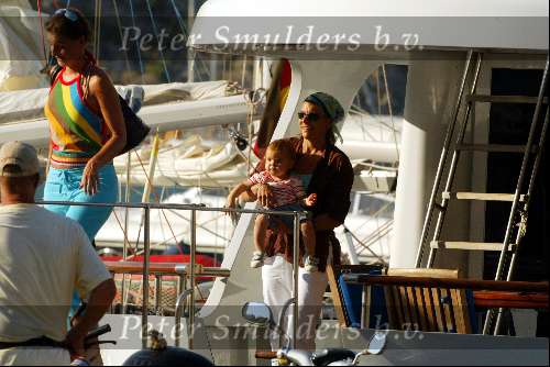Porto ercole 20 juli 2003
Prinses Laurentien en dochter Eloise