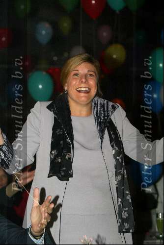 Hoofddorp 20 maart 2002
Prinses Laurentien bij de Nationale boomplantdag.