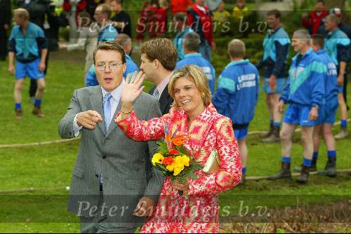 Wijhe en deventer 30 april 2003
Koninginnedag 2003
Prins Constatijn en Prinses Laurentien