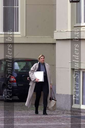 Den Haag 31 januari 2001
Prinses Laurentien Brinkhorst bij Paleis Noordeinde