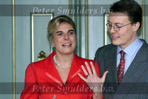 Den Haag 16 december 2000
Verloving van Prins Constantijn en Prinses Laurentien Brinkhorst.
