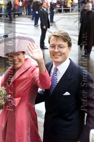 Den Haag 17 mei 2001
Trouwen Prins Constantijn en Prinses Laurentien Brinkhorst.
