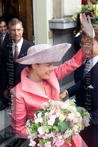 Den Haag 17 mei 2001
Trouwen Prins Constantijn en Prinses Laurentien Brinkhorst.