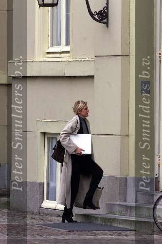 Den Haag 31 januari 2001
Prinses Laurentien Brinkhorst bij Paleis Noordeinde