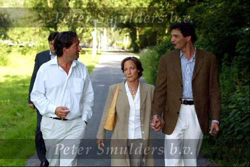 Amsterdam 25 juni 2003
Prinses Margarita en Edwin de Roy v Zuydewijn met Guido den Aantrekker