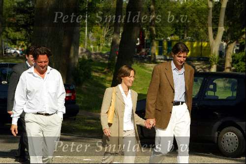 Amsterdam 25 juni 2003
Prinses Margarita en Edwin de Roy v Zuydewijn met Guido den Aantrekker