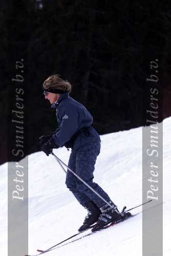 Lech 7 februari 2001
Prinses Margriet op skievakantie