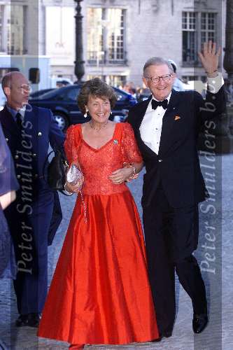 Amsterdam 12 mei 2001
Bal van Prins Constantijn en Laurentien op hetpaleis op de dam.
Prinses Margriet en Pieter v Volenhoven