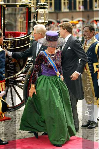 Den Haag 17 september 2002
Prinsjesdag 
Prins Constantijn  Prinses Margriet en Pieter v Vollenhoven.