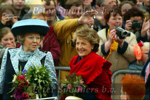 Meppel 30 april 2002
Koninginnedag 2002 Koningin Beatrix en Prinses Margriet