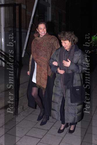 Amsterdam 31 januari 2001
Koningin Beatrix 63 jaar Maxima en Prins Willem Alexander.
Prinses Margriet en prinses Marilene