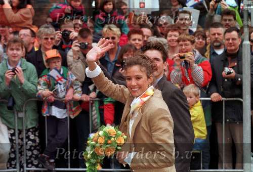 6 April 1998
Koninginnedag 1998
Prinses Marilene v d Broek die binnenkort gaat trouwen met Prins Maurits