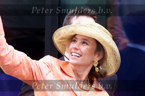 Utrecht 6 juli 2000
Prins Bernhard Jr en Annette Sekreve trouwen voor de wet in Utrecht.
Prinses Marilene