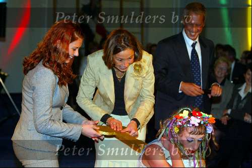 Den Haag 15 januari 2003
Prinses Marilene opent de Jutter (school voor moeilijk opvoedbare kinderen)