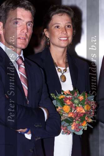 Amsterdam, 30 november 2000
Prinses Marilene en Prins Maurits bij het rijksmuseum