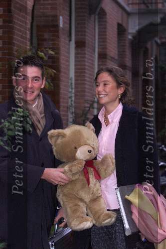 Amsterdam 31 oktober 2000
Prins Maurits en Prinses Marilene zwanger.