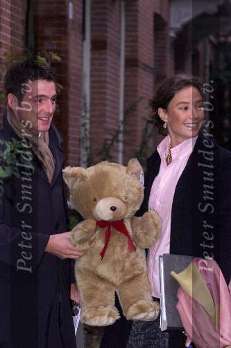 Amsterdam 31 oktober 2000
Prins Maurits en Prinses Marilene zwanger.