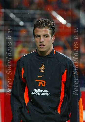 Amsterdam 4 Februari 2003
Rafael v d Vaart in het trainingsjack van het nederlands elftal