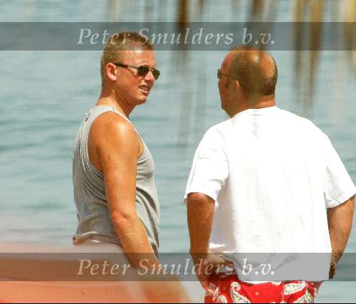 Marbella 15 juni 2003
Paul de Leeuw en stefan nugter