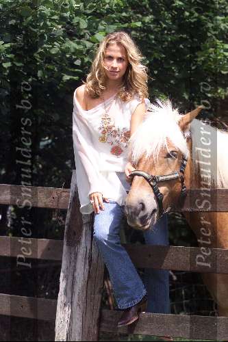 Gulpen 21 juli 2002
Vivian Reys 
met paard