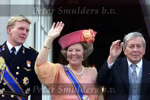 Den Haag19 september 2000
Prinsjesdag met Koningin Beatrix, Prins Claus, Prins Willem Alexander