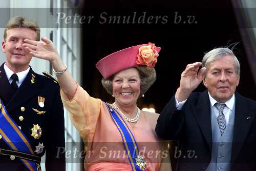 Den Haag19 september 2000
Prinsjesdag met Koningin Beatrix, Prins Claus, Prins Willem Alexander