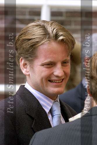 Utrecht 6 juli 2000
Prins Bernhard Jr en Annette Sekreve trouwen voor de wet in Utrecht.
Prins Pieter Christiaan