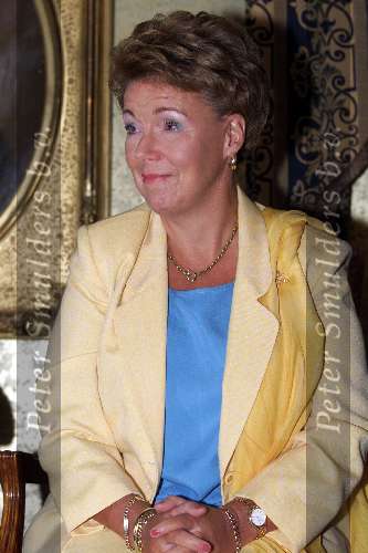 Noordwijk 10 september 2000
Uitreiking CD  van Prinses Cristina