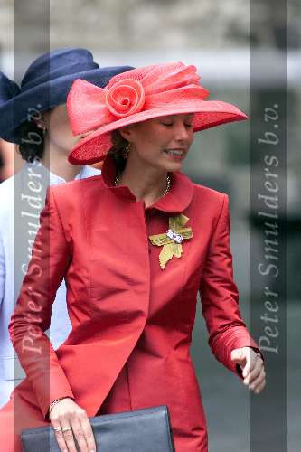 Utrecht 8 juli 2000
Trouwen  Prins Bernhard Jr en Annette Sekreve in domtoren in Utrecht.
Prinses Marilene
