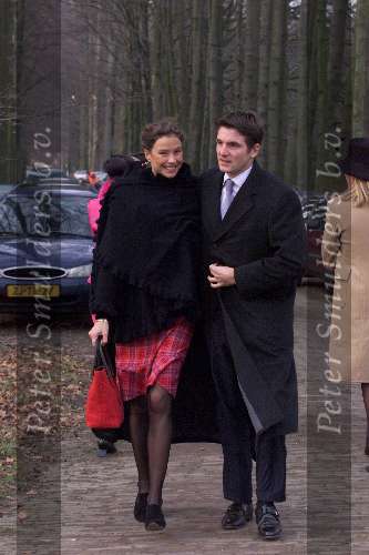 de Geest 10 februari 2001
Trouwen Hugo en Marleen Loudon op kasteel Middachten.
Prins Maurits en Prinses Marilene