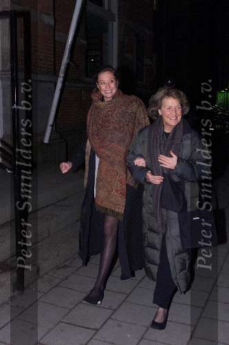 Amsterdam 31 januari 2001
Koningin Beatrix 63 jaar Maxima en Prins Willem Alexander.
Prinses Margriet en Prinses Marilene