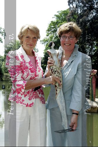 Wijk bij Duurstede 6 juni 2004
Prinses Irene opent expositie van Ada Stel.