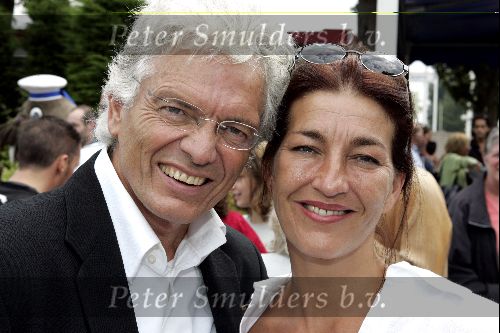 Harderwijk 28 juni 2004
Premiere show in dolfinarium. 
Ben Cramer met vrouw