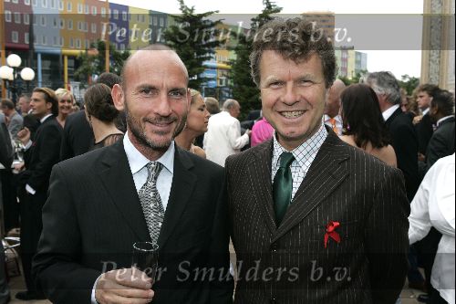 Amsterdam 27 juni 2004
Damdiner in de Heineken Music Hall.
Boris Dittrich met vriend