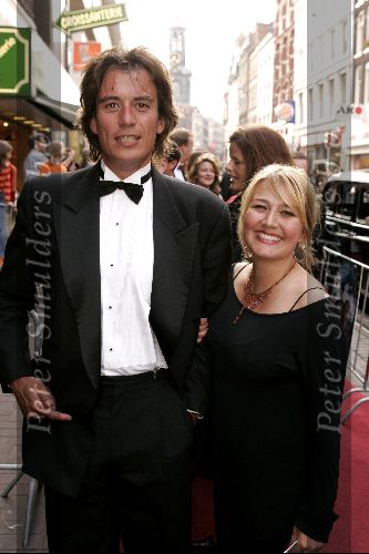 Amsterdam 1 juni 2004
Premiere Harry Potter in Tuschinski .
Casper v Bohemen  met vriendin