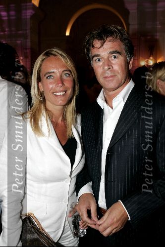 Amsterdam 11 juli 2004
Show van Wolford in het vAmstel hotel.  
Ghislaine Otto met Fred Reuter