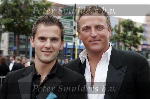 Amsterdam 27 juni 2004
Damdiner in de Heineken Music Hall.
Gordon met vriend Jacob