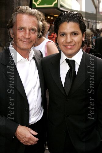 Amsterdam 1 juni 2004
Premiere Harry Potter in Tuschinski .
Hans Breukhoven met zoon Marvin Breukhoven