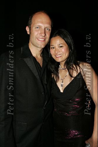 Amsterdam 17 juni 2004
Feestje Playboy in convention Center.
Hugo Metsers III met vriendin