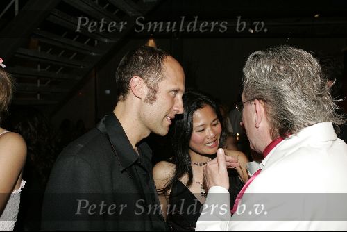 Amsterdam 17 juni 2004
Feestje Playboy in convention Center.
Hugo Metsers III met vriendin