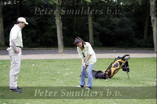 Amsterda 26 mei 2004
Golfwedstrijd  in vondelpark met oa 
Josefine v Asdonk en Stephen Lovey