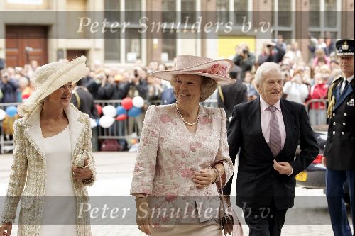 Den Haag 12 juni 2004
Doop Prinses Amalia in grote kerk Den Haag.
Koningin Beatrix met moeder en vader van Maxima .
Jorge Zorreguieta en Maria Del Carmen.
Peter Smulders bv