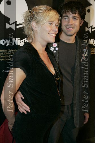 Amsterdam 17 juni 2004
Feestje Playboy in convention Center.
Liesbeth Kamerling zwanger met vriend