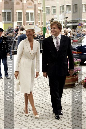 Den Haag 12 juni 2004
Doop Prinses Amalia in grote kerk Den Haag.
Mabel Wisse Smit en Prins Friso
Peter Smulders bv