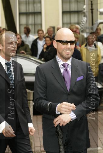 Den Haag 4 juni 2004
Maxima opent beeldexpositie in Den Haag. 
Maik de Boer