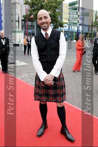 Amsterdam 27 juni 2004
Damdiner in de Heineken Music Hall.
Maik de Boer in Schotse Kilt