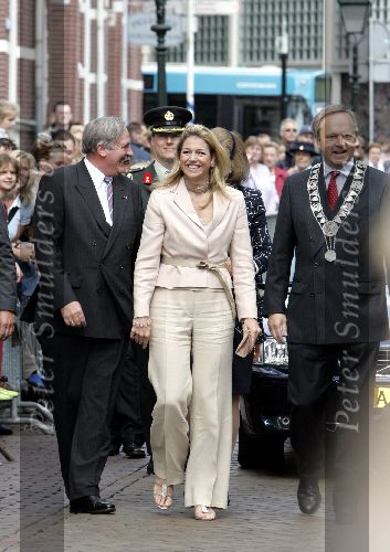 Zwolle 27 juni 2004
Maxima bij opening expositie Ot en Sien in stedelijk museum Zwolle.